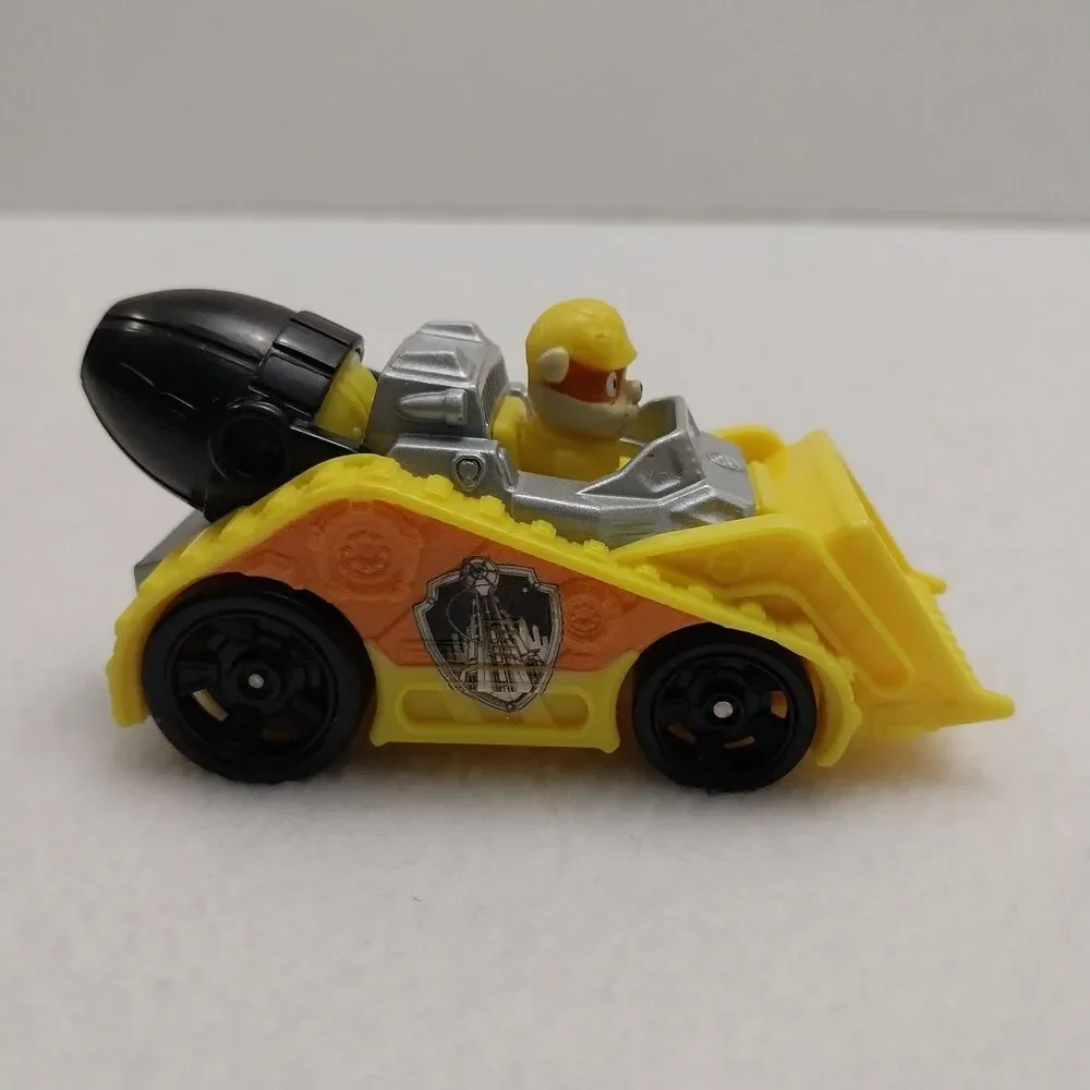PAW Patrol True Metal Diecast Cars Lot Rubble Bulldozer Chase Race Car Toy #E66